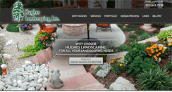Desktop Screenshot of hugheslandscapinginc.com